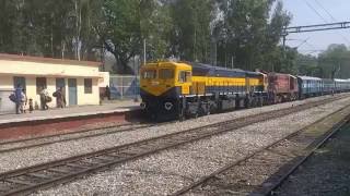 Raiwala Railway Station Stopage Dehradun to Saharanpur General Train [upl. by Savick224]