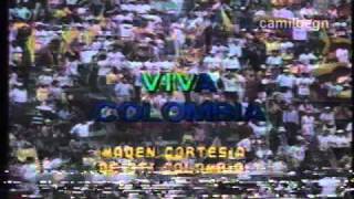 Colombia  Alemania en Italia 90 Noticiero 24 Horas [upl. by Oiromed720]