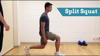 How to do the perfect SPLIT SQUAT technique and common mistakes [upl. by Terpstra]