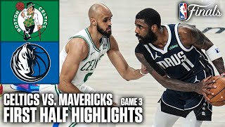 NBA Finals HALFTIME HIGHLIGHTS Boston Celtics vs Dallas Mavericks Game 3  NBA on ESPN [upl. by Butte112]