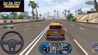 TAXİ SİM EVOLUTİON 2022  BEST TAXİ GAMES FOR ANDROİD  TAKSİ OYUNU [upl. by Attenoj]