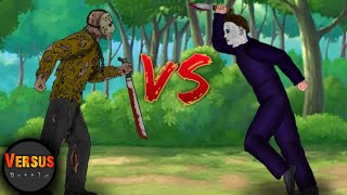 Jason Voorhees VS Michael Myers Animation [upl. by Idden]