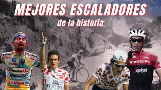 Los 10 mejores ESCALADORES de la historia del ciclismo [upl. by Saiasi506]