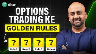 Golden Rules of Options Trading You Should Know  Technical Analysis  Dhan [upl. by Allets]