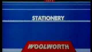 quotWoolworthsquot TV Commercial circa 1985 [upl. by Sandler]