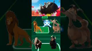 Lion King Simba Vs Ferdinand Vs Funny goat Vs Funny mammoth 🦣 coffindance funnyanimal ytshorts [upl. by Na249]