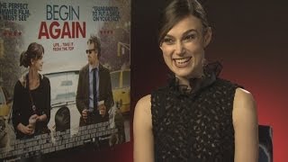 Keira Knightley interview Actress on her secret singing talent and collaborating with One Direction [upl. by Tobias]