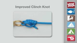 How to Tie an Improved Clinch Knot [upl. by Nylevol293]