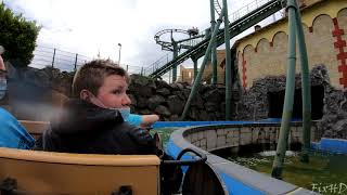 Wildwasserbahn Zum Rittersturz 4K POV Onride  Wild und Freizeitpark Klotten [upl. by Gahl]