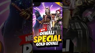 NEW DIWALI SPECIAL GOLD ROYALE 🤩 FREE FIRE DIWALI EVENT 2024 🥰DAY 0690shorts freefireshorts [upl. by Kimber]