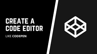 How to create a code editor like codepen using html css and javascript  didasoff  heratech [upl. by Bouchier704]