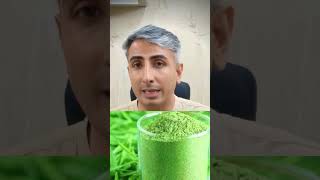 Wheatgrass powder for glowing skin I Dr Manoj Das drmanojdas reducehairfall beauty vitaminserum [upl. by Doralyn]