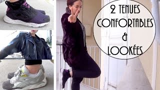 2 tenues confortables et lookées [upl. by Clevie559]