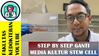 CARA MENGGANTI MEDIA PADA KULTUR STEM CELL ADIPOSA [upl. by Seilenna]