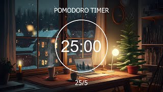 2505 Pomodoro Timer 🌼 Lofi Relaxing Music ★︎ Focus on Studying and Working ★︎ Focus Station [upl. by Tnecnev]