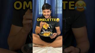 Bread Omelette sahi bana na  😂 shorts vlog minivlog recipe [upl. by Nedla]