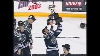 Houston Aeros Win Calder Cup  2003 [upl. by Nomi]