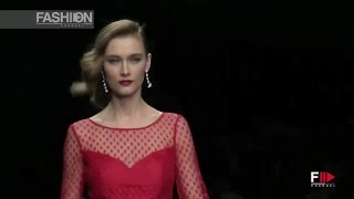 SONIA PEÑA Barcelona Bridal Week 2015 by Fashion Channel [upl. by Henarat]