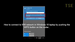 How to connect to WiFi networks from Windows 10 Laptop by pushing the WPS button on the router [upl. by Megargee]