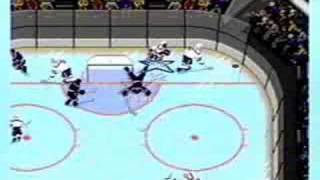 NHL 94  Best Goals amp Saves Sega Genesis [upl. by Ripp]