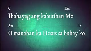 TAGALOG CHRISTIAN WORSHIP SONG Gilbert Huarde WALANG IBANG NAIS Lyrics and chords [upl. by Meridel486]