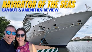 Royal Caribbean Navigator of the Seas Layout amp Amenities Review [upl. by Ardnoik]