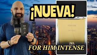 ¡NUEVA FOR HIM INTENSE de Zara UNA ESPECTACULAR SORPRESA [upl. by Ringo]