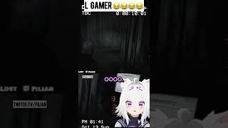 Filian L Gamer 💀 shorts trending vtuber filian envtuber viral english horror spooky [upl. by Stochmal]