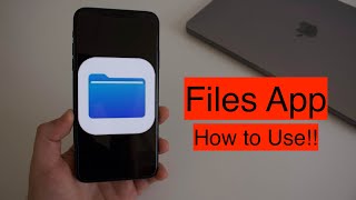 How To Use the Files App iPhone amp iPad [upl. by Can923]