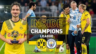 Achtelfinale Starker Fight gegen Haaland amp Co  Inside CL  BVB  Manchester City 00 [upl. by Ardnoel754]