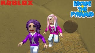 Roblox Escape the Pyramid Obby ⚱️  CRUSHED BY A GIANT BOULDER [upl. by Di]