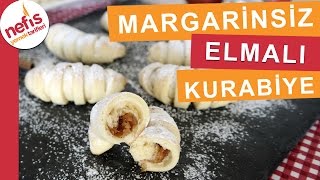 Margarinsiz Yumuşacık Elmalı Kurabiye Tarifi  Kurabiye Tarifleri  Nefis Yemek Tarifleri [upl. by Joliet]