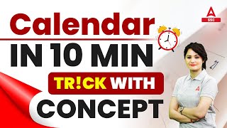 Calendar Reasoning Tricks With Concept in 10 Minutes  Reasoning By Neelam Mam [upl. by Dixil]