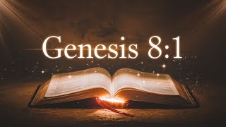 Online Bible Study in English  Learn Bible Verse Genesis 81 thebiblelearnwords TheBible707 [upl. by Tnilc]