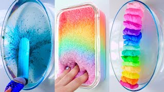 Satisfying Slime ASMR  Relaxing Slime Videos Compilation No Talking No Music No Voiceover [upl. by Ahsinyt]