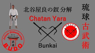 Chatan Yara no Sai Bunkai  北谷屋良の釵 分解 [upl. by Kat]