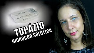 Lente de contato Hidrocor Solótica Topázio sem borda [upl. by Jelene261]