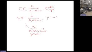 Organic Chemistry 1  Summary of hydrogenation of alkenes and alkynes [upl. by Eiahpets504]