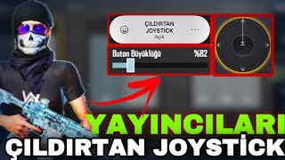 YAYINCILARI ÇILDIRTAN JOYSTİCK AYARIRAKİPLERİNİZ DELİ OLACAK😎  PUBG MOBİLE [upl. by Tedi]