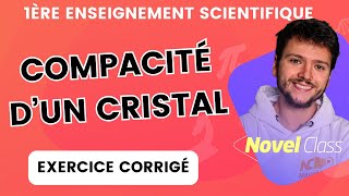 Les Cristaux  Compacité dun Réseau Cubique  Enseignement Scientifique 1ère  Exercice corrigé [upl. by Ballinger]