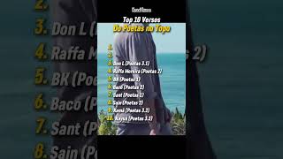 Top 10 Versos Poetas No Topo pt2 [upl. by Elvis]