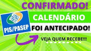 CONFIRMADO PAGAMENTO DO PIS PASEP É ANTECIPADO  VEJA NOVO CALENDÁRIO [upl. by Navarro]