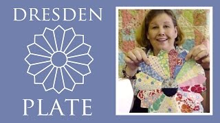 Dresden Plate Tutorial  Quilting Made Easy [upl. by Cianca]