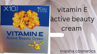 vitamin E active beauty cream whitening and best quality cream [upl. by Aivlys]