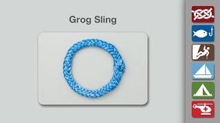 Grog Sling Knot  How to Tie the Grog Sling Knot [upl. by Prouty]