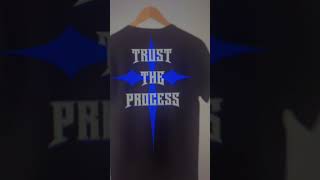 Amazing New TShirt Design trusttheprocess nevergiveup [upl. by Eohce]