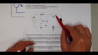 Wechselstromkreis R L C Impedanzen Zuschauerfrage [upl. by Lledra]