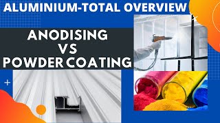 Aluminium anodising  Aluminium powder coating  Difference between Anodising and Powder Coating [upl. by Teik]