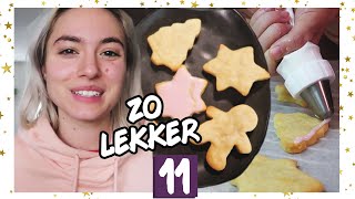 De LEKKERSTE KERST KOEKJES maken ❤ Vlogmas 11 [upl. by Nnaylloh]