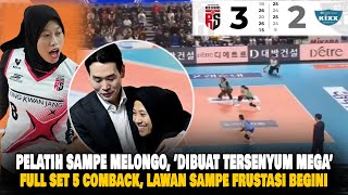 SEMUA DIBUAT MELONGO Ko Hee jin Gak Berhenti tersenyum Lihat spike Mega Bangkitkan TEAM Vleague [upl. by Brogle298]